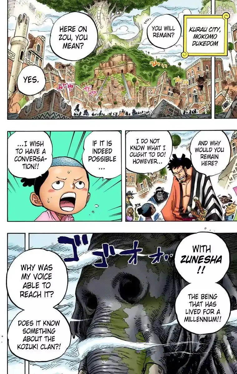 One Piece - Digital Colored Comics Chapter 822 4